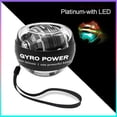 thumbnail image 4 of LED Gyroscopic Powerball Autostart Range Gyro Power Wrist Ball Arm Hand Muscle Force Trainer Fitness Equipment, 4 of 4