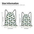 thumbnail image 2 of Saiise Watercolor Turtle Pattern Sports Drawstring Backpack - String Swim Gym Bag with Wet Proof Pocket for Women&Men-Small, 2 of 6