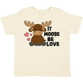 thumbnail image 3 of Inktastic It Moose Be Love with Cute Moose Boys or Girls Toddler T-Shirt, 3 of 5