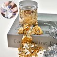 thumbnail image 7 of UDIYO Gold Foil Ultra Thin Easy to Apply 3 Colors DIY Nail Foil Paper Leaf for Painting, 7 of 7