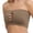 Coffee, variant on HXWCHs Strapless Bras for Women Hollow Out No- Bandeau Push Up Wireless | Breathable Seamless No Underwire Tube Top Bra Size: L Black
