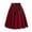 Wine, variant on Pleated Skirts for Women 1950S Vintage Skirts Midi Skirts A Line Skirt Ladies Elegant Skirts Flared Skirts Lomg Skater Skirts Knee Length Skirts Swing Skirts for Party Work Vacation Blue XL