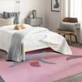 thumbnail image 4 of Dophin Rugs for Bedroom - 4x6 Rug, Cute Pink Sea Animal Soft Non Skid Machine Washable Rugs, Girls Kids Cozy Low Pile Large Carpet for Living Room Dining Room College Dorm, 4 of 7