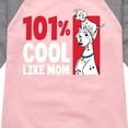 thumbnail image 3 of Disney - 101 Dalmatians - 101 Percent Cool Like Mom - Toddler And Youth Girls Raglan Graphic T-Shirt, 3 of 5