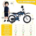 thumbnail image 2 of 12 inch Kids Bike for Boys, Akaber Bicycles for Kids Ages 2-4 with Training Wheels, Sound Maker, Bottle Design, Dashboard, Easy Assembly, 2 of 7
