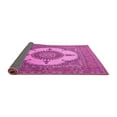 thumbnail image 2 of Ahgly Company Indoor Rectangle Medallion Pink Traditional Area Rugs, 3' x 5', 2 of 4