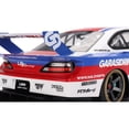 thumbnail image 3 of Nissan "LB-Super Silhouette" S15 SILVIA RHD #12 "GARASIDRIFT" White with Red and Blue Graphics 1/18 Model Car by Top Speed, 3 of 6
