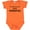 Orange, variant on Inktastic Nevertheless, She Persisted Boys or Girls Baby Bodysuit