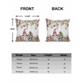 thumbnail image 6 of Christmas Decorative Throw Pillow Covers 18x18 Inch Set of 2 Gnome Pillow Cases for Couch, Christmas Balls Poinsettia Red Berry Cushion Case for Living Room Bedroom Bed Car Chair, 6 of 8