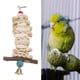 thumbnail image 3 of Juguetes Para Masticar Loros, Colgante, Colorido, Mano De Obra Fina, Juguete De Hueso De Sepia Para Pájaros Con Campana Para Loros, Grises Africanos, Periquito, 3 of 7