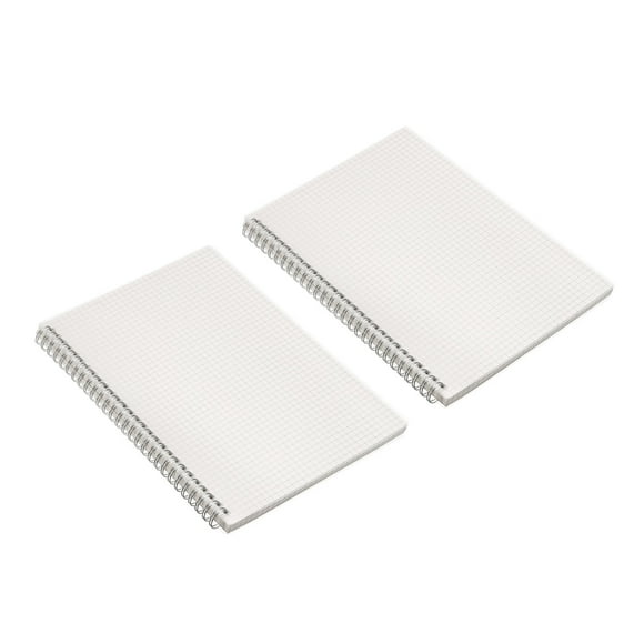 Graph Paper Spiral Notebook