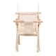 thumbnail image 2 of Columpio para bebés, Columpio para bebés pequeños, Hamaca con Columpio de Madera, Columpio Colgante de Juguete para Parque, Patio Trasero, jardín,, 2 of 8