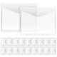 thumbnail image 1 of unbranded 20Ud Clear Binder Folders with 11 Holes for School and Office Document Organization, 1 of 7