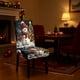 thumbnail image 5 of Oioii Christmas Snowman Christmas Dining Chair Covers Removable Washable Stretch Slipcovers for Xmas Restaurant Farmhouse Kitchen Hotel Decor Supplies, 5 of 6