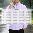 thumbnail image 5 of Cmtiyu Fashion Jackets for Men Casual Long Sleeve Stand Neck Outdoor Zip Up Purple Jackets with Zip Pockets XXS-3XL, 5 of 9