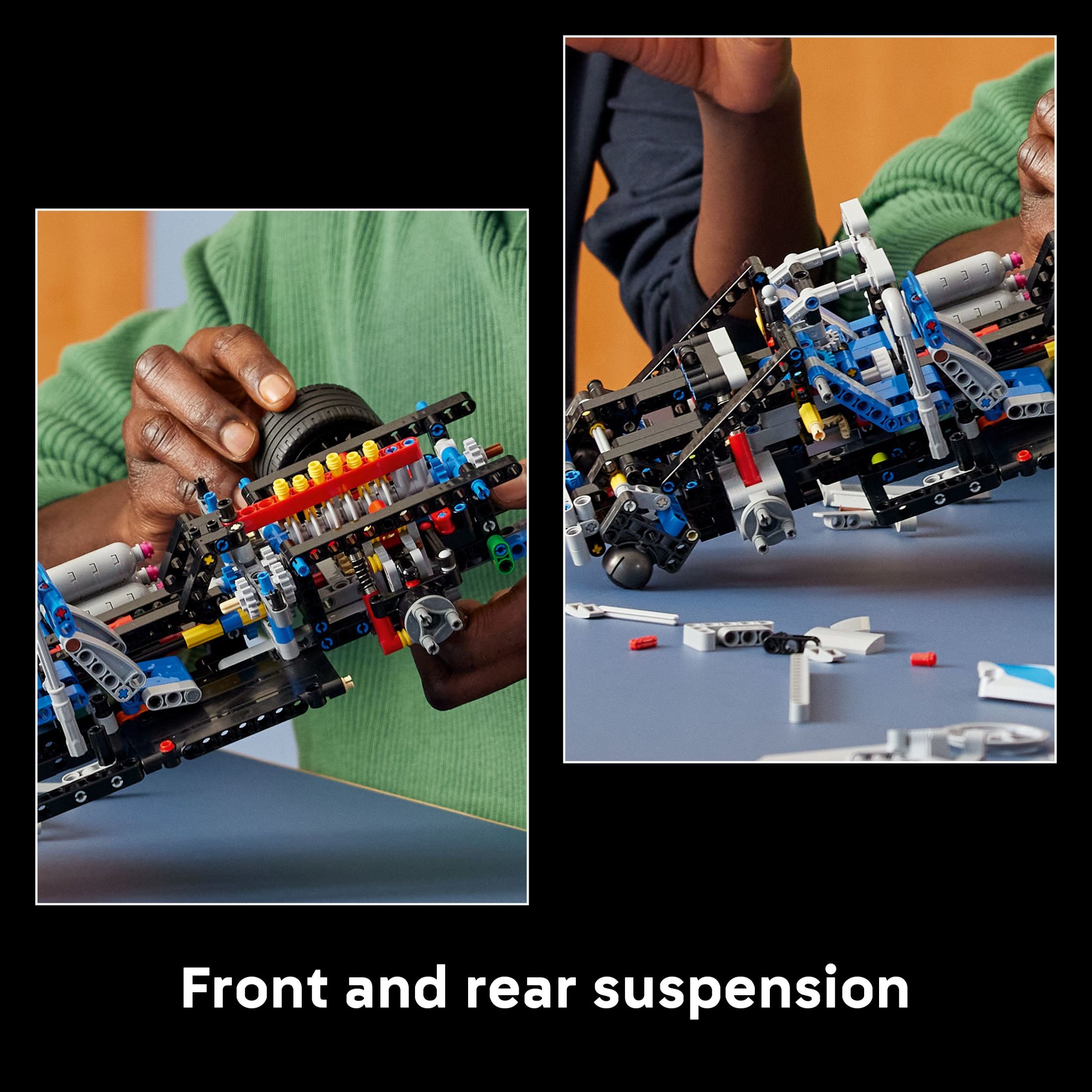 LEGO Technic 2 Fast 2 Furious Nissan Skyline GT-R (R34) Auto - Kit de DIY y Set de Construcción para Adultos - Modelo Coleccionable de Auto de Calle con Función de Derrape - Regalo para Entusiastas de Autos y Fans de Películas - 42210 5