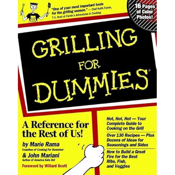 Pre-Owned Grilling for Dummies (Paperback) 0764550764 9780764550768