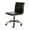 Black Vinyl/Black Frame, variant on Flash Furniture Low Back Designer Armless Black Ribbed Swivel Task Office Chair with Black Frame and Base