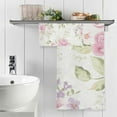 thumbnail image 5 of Vintage Rose Cotton Towel Set 2 Piece, 1 Bath Towels 1 Washcloth, Soft Fast Dry Super Absorbent Face Hand Towel for Bathroom Hotel Gym Spa and Beach, 5 of 7
