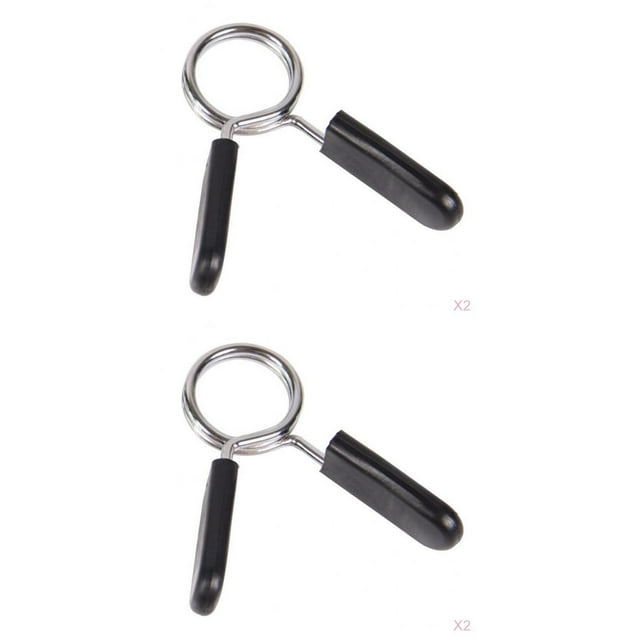 Almencla 2 Pcs 24mm + 2x 25mm Colliers à Ressort pour Musculation