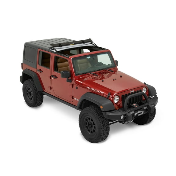 Bestop Sunrider for Hardtop, 2007-2018 Jeep Wrangler JK, Installable Roofs Black