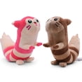 thumbnail image 1 of 45cm Pokemon Furret Plush Toy Doll Kids Birthday Xmas Gifts Plush Brown And Pink Furret Character Toys Anime Plush Doll Toys zhangyuxiang LED, 1 of 2