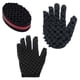 thumbnail image 2 of Kit de guantes de esponja para rizar el cabello, esponja suave para torcer el cabello, esponja de 1 pieza, de guantes de esponja para el cabello, 2 of 8