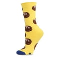 thumbnail image 4 of MeMoi Tough Cookie Greeting Card Socks | Hospital Socks by MeMoi One Size / Yellow, 4 of 4