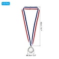 thumbnail image 2 of Uxcell Blank Award Medals, 10 Pack Silver Winner Medal for Competitions, 2 of 7