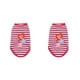thumbnail image 1 of Methold Chalecos a rayas, camisetas transpirables de algodón para mascotas, ropa para cachorros medianos, costura impermeable, trajes de mano de obra Rojo S 2piezas Methold  CBP376473, 1 of 6
