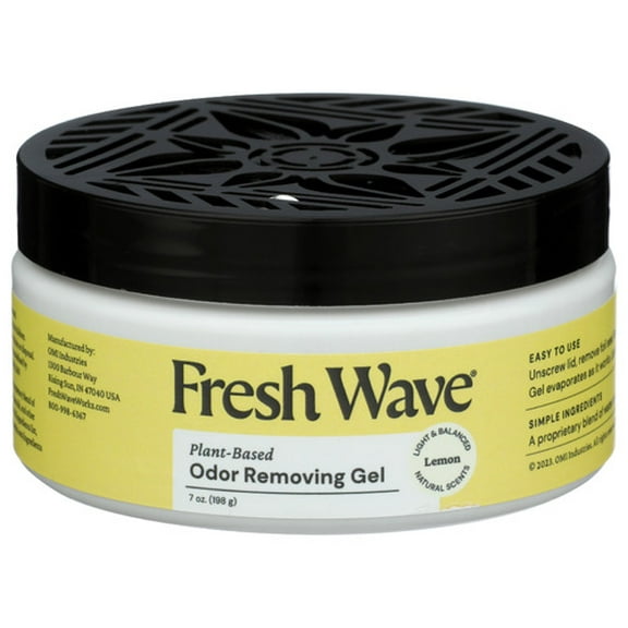 Fresh Wave Gel Odor Removing Lemon 7 oz (Pack of 6)
