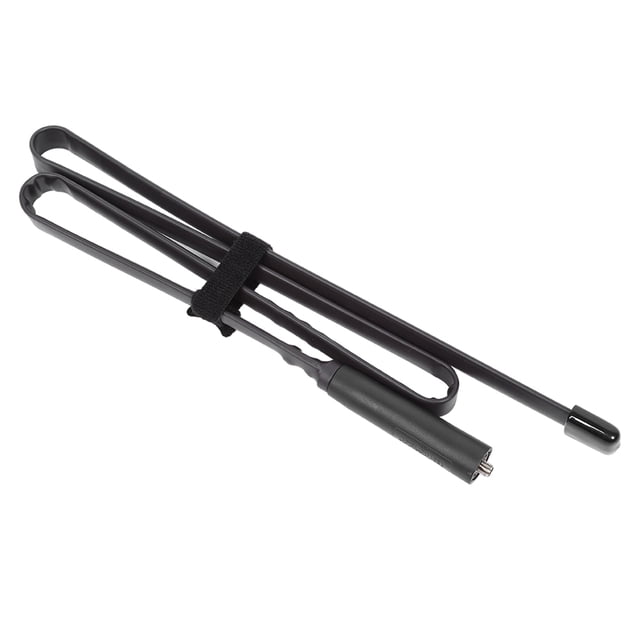 Antena plegable Bling Bling para walkie talkie VHF UHF de banda dual con interfaz hembra SMA