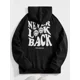 thumbnail image 4 of Sudadera Con Capucha Y Forro Térmico Con Estampado De Letras, 4 of 8