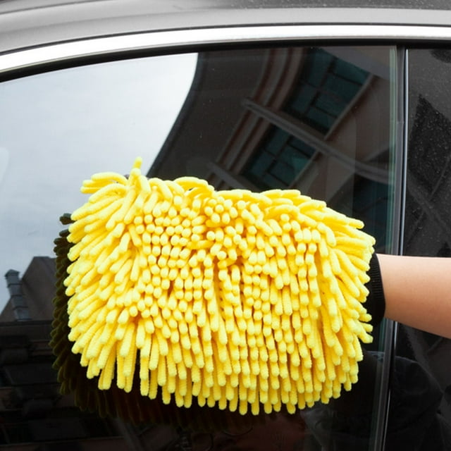JMYHOAM Clean Gadgets Car Wash Gloves Car Wash Rags Wiping tools Thick Double-sided Fleece Cleaning Supplies