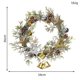 thumbnail image 2 of Christmas Props Decoration Garland Christmas Bell Door Hanging Garland, 2 of 5