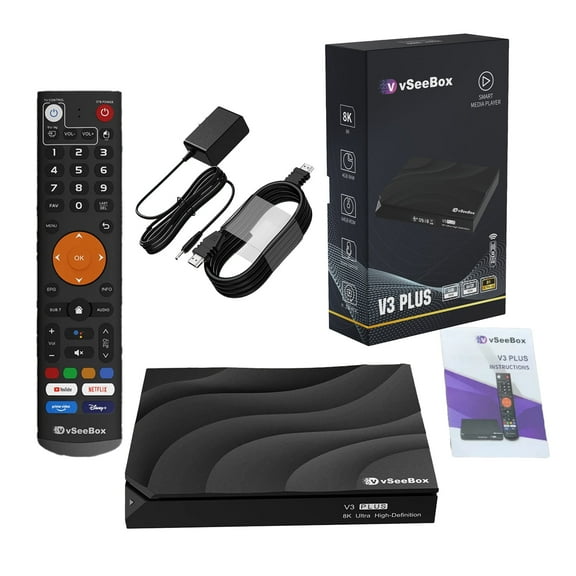 Officially Authorized vSeeBox V3 Plus 64GB Storage