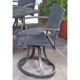 thumbnail image 2 of Home Styles Chaise Pivotante d'Extérieur en Placage de Pierre Noire, 2 of 2