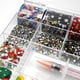 thumbnail image 4 of Navidad Nail Rhinestones Nail Art Stickers 3D Nail Art Decoración Diy Navidad Nail Art Suministros Accesorios 21 Rejillas Cateissary CE006876-00, 4 of 6
