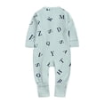 thumbnail image 6 of ATAIKU 1PCS Baby Boys Zipper Footless Pajamas Cotton Long Sleeve Footed Romper with Mittens Sleep 'N Play, 6 of 10