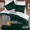 thumbnail image 2 of Funda Nórdica Queen Size - 1 Funda Nórdica con 2 Fundas de Almohada - 3 Piezas Ropa de Cama, 2 of 8