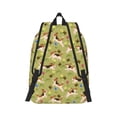 thumbnail image 3 of Daiia Running Beagle Vintage Canvas Backpack for Men and Women ,Hiking Backpack,Travel Laptop Bag for School,Large Capacity Backpack, 3 of 8