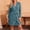 Blue, variant on Ynynloco Women Robe Long Sleeve Loungewear Lightweight Bathrobe Soft Housecoat Full Length Tie Nightgown with Pockets