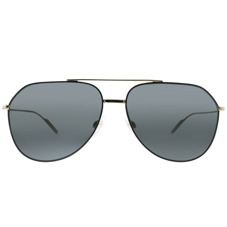 Dolce & Gabbana DG 2166 Metal Unisex Aviator Sunglasses  display picture 2