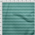 thumbnail image 3 of oneOone Cotton Flex Dusty Teal Green Fabric Geometric & Floral Block Fabric For Sewing Printed Craft Fabric By The Yard 40 Inch Wide, 3 of 4