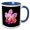 Blue/White, variant on 3drose, Phalaenopsis, One of the Most Hybridized Group of Epiphytic Orchids., 11oz Magic Transforming Mug