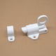thumbnail image 5 of Juego de 2 pestillos de resorte para puerta, de aleación de aluminio, de seguridad, automáticos para ventana y portón. Blanco, 5 of 6