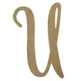 thumbnail image 1 of Wooden Letter Unfinished, Freestyle Font, Craft Cutout, 1 of 2