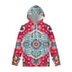 thumbnail image 4 of Sudadera con capucha para hombre de Harajuku con estampado gráfico de flores en 3D, ropa informal de gran tamaño, jerséis florales abstractos de gran tamaño de Harajuku, 4 of 5