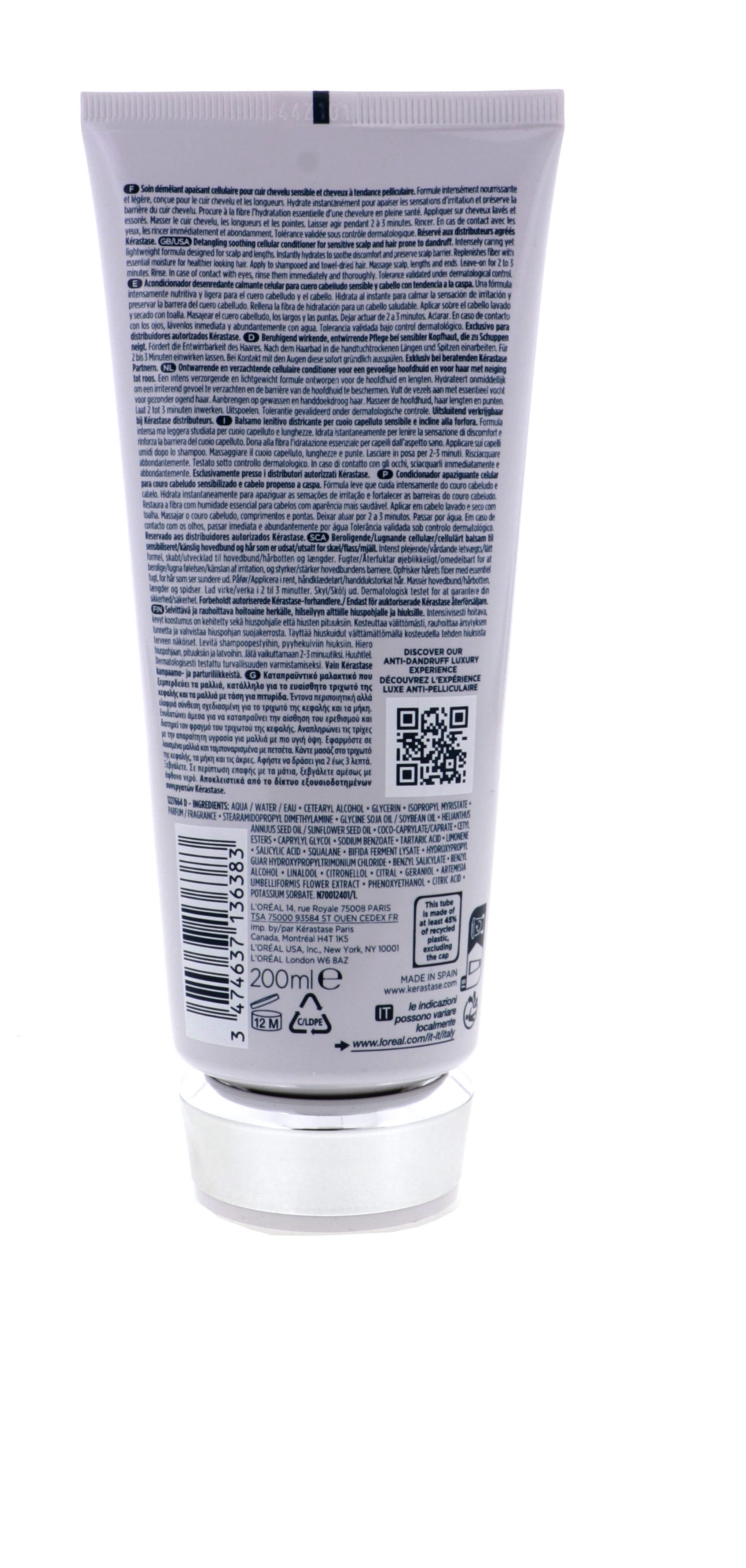 Kerastase Symbiose Fondant Apaisant Essentiel Hydrating , 6.6 oz Conditioner