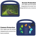 thumbnail image 6 of Dteck Case for Lenovo Tab M11 Case 11" TB330FU/XU 2024, Lightweight EVA Shockproof Handle Kids Case with Kickstand Cute DIY Accessories,Navy Blue (Cartoon Letters), 6 of 6